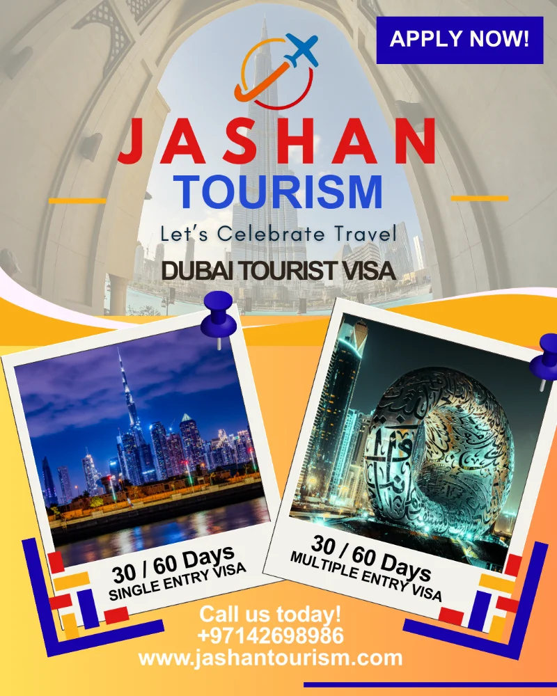 Jashan Tourism : Dubai Tourist Visa - фото 1