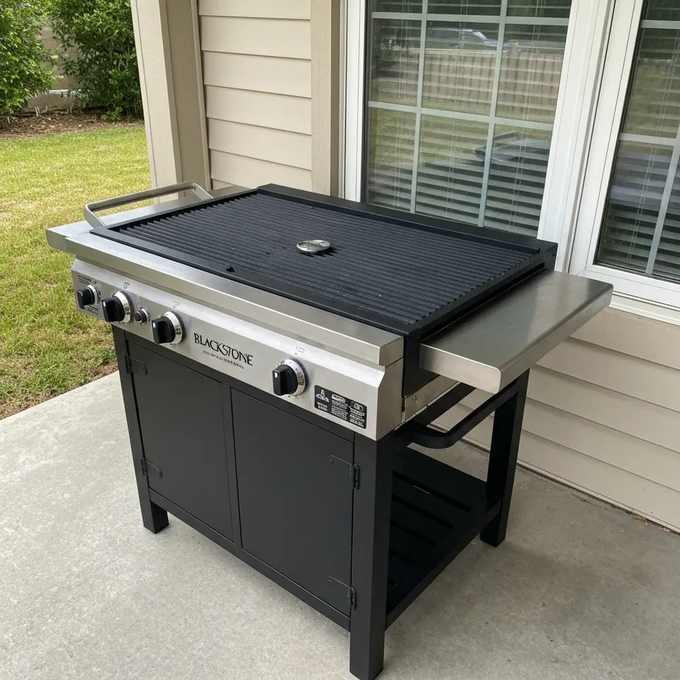 Blackstone 28-inch Outdoor Griddle, Good Condition - фото 1