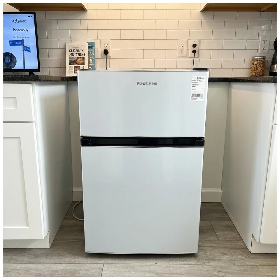 Mini fridge for dorm, clean and available for local pickup in Victoria - фото 1