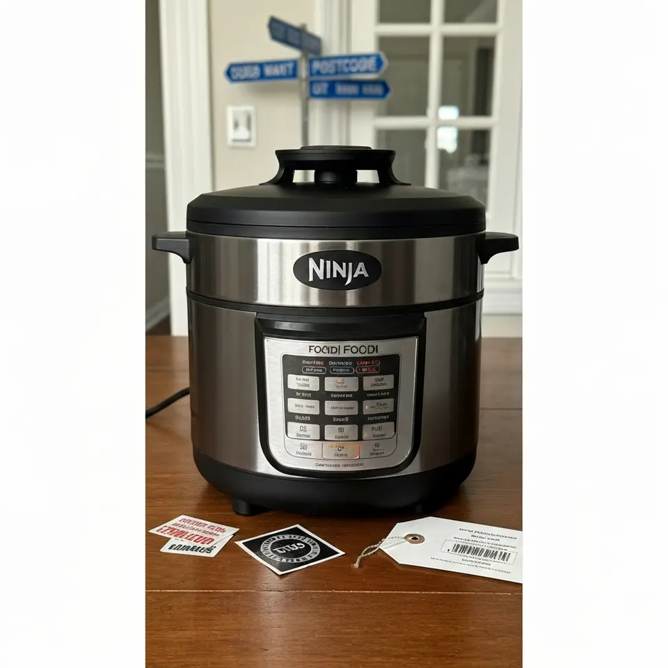 Ninja Foodi 8-Quart Pressure Cooker, Clean and Ready - фото 1