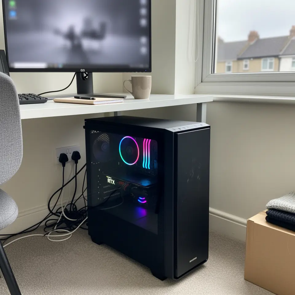Custom gaming PC with RTX graphics and SSD - Cardiff for collection - фото 1