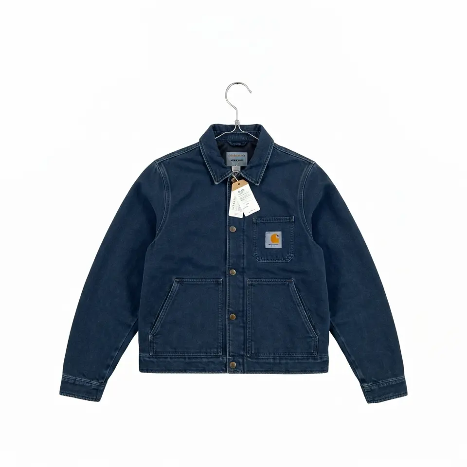 Men's Carhartt Detroit Jacket, Large, Clean Condition - фото 1