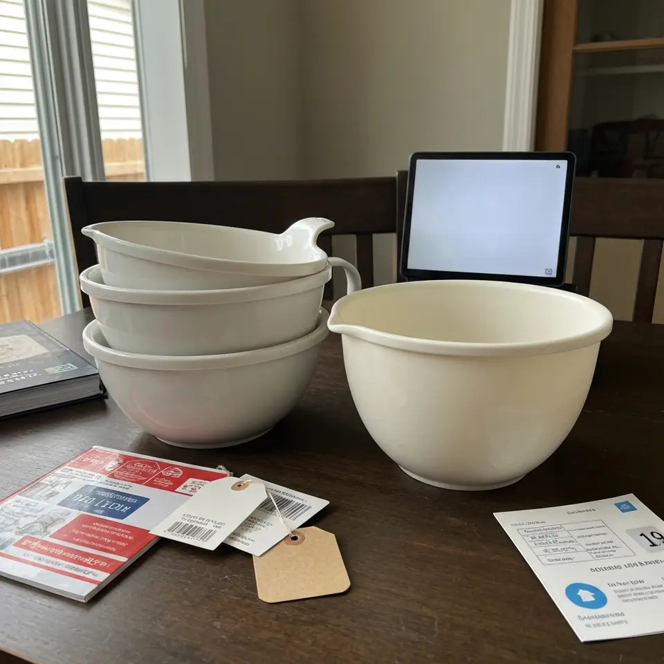 KitchenAid mixing bowls set, pickup in London - фото 1