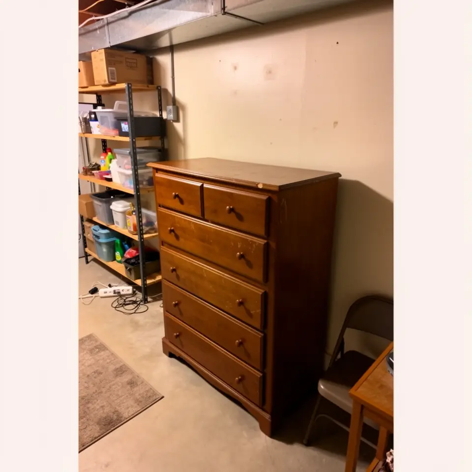 Bedroom Dresser, Moving Sale, Minor Wear - фото 1
