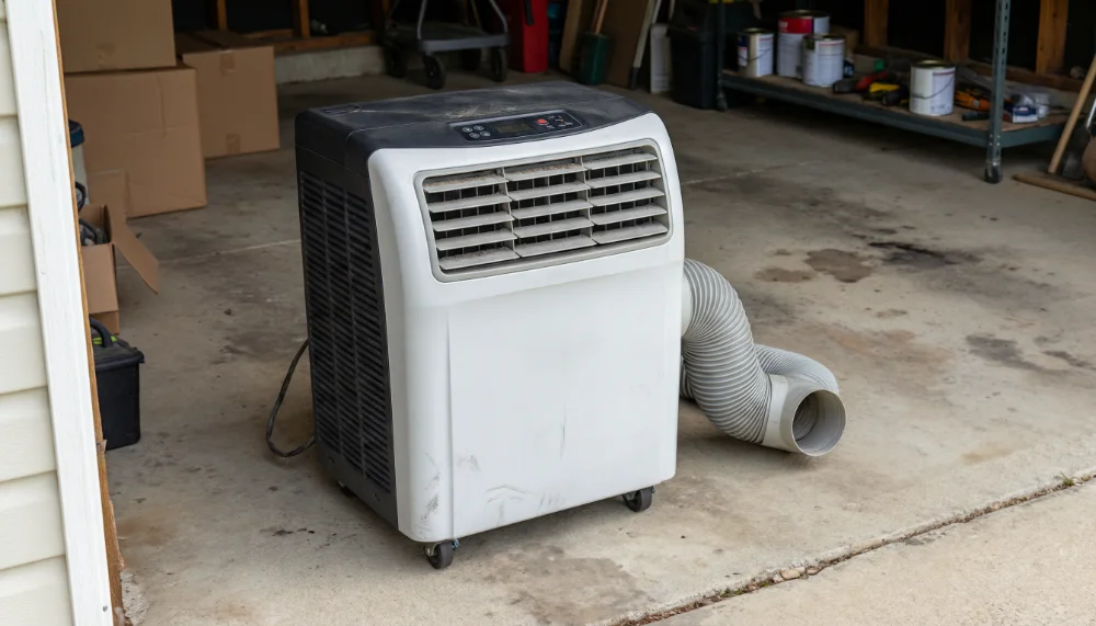 Clean White Portable Air Conditioner - фото 1