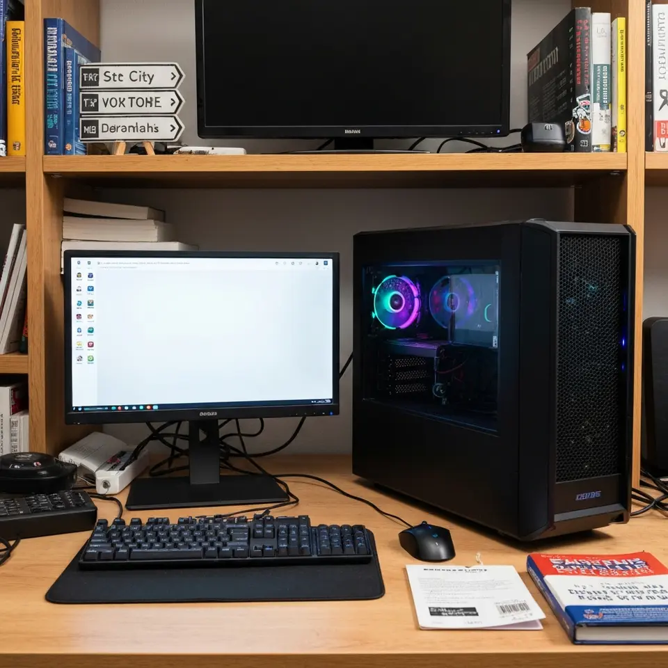 Custom gaming PC with RTX graphics and SSD, local sale - фото 1