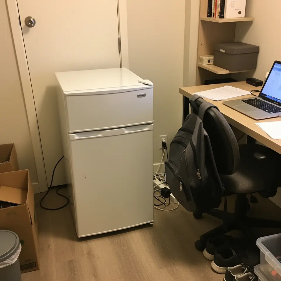 Clean Compact Refrigerator, Ready to Use - фото 1