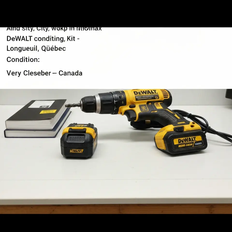 DeWalt drill driver kit - working condition, pickup in Halifax - фото 1