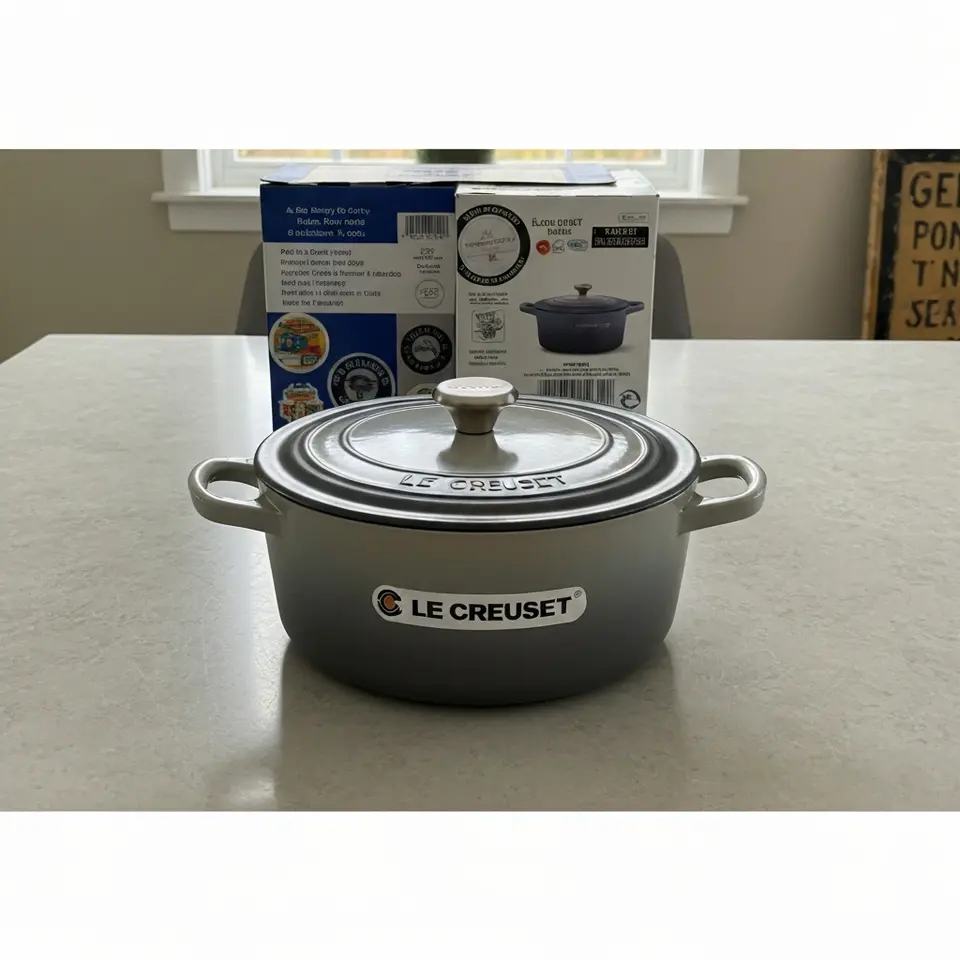 Le Creuset 5.5 Quart Enameled Dutch Oven - фото 1