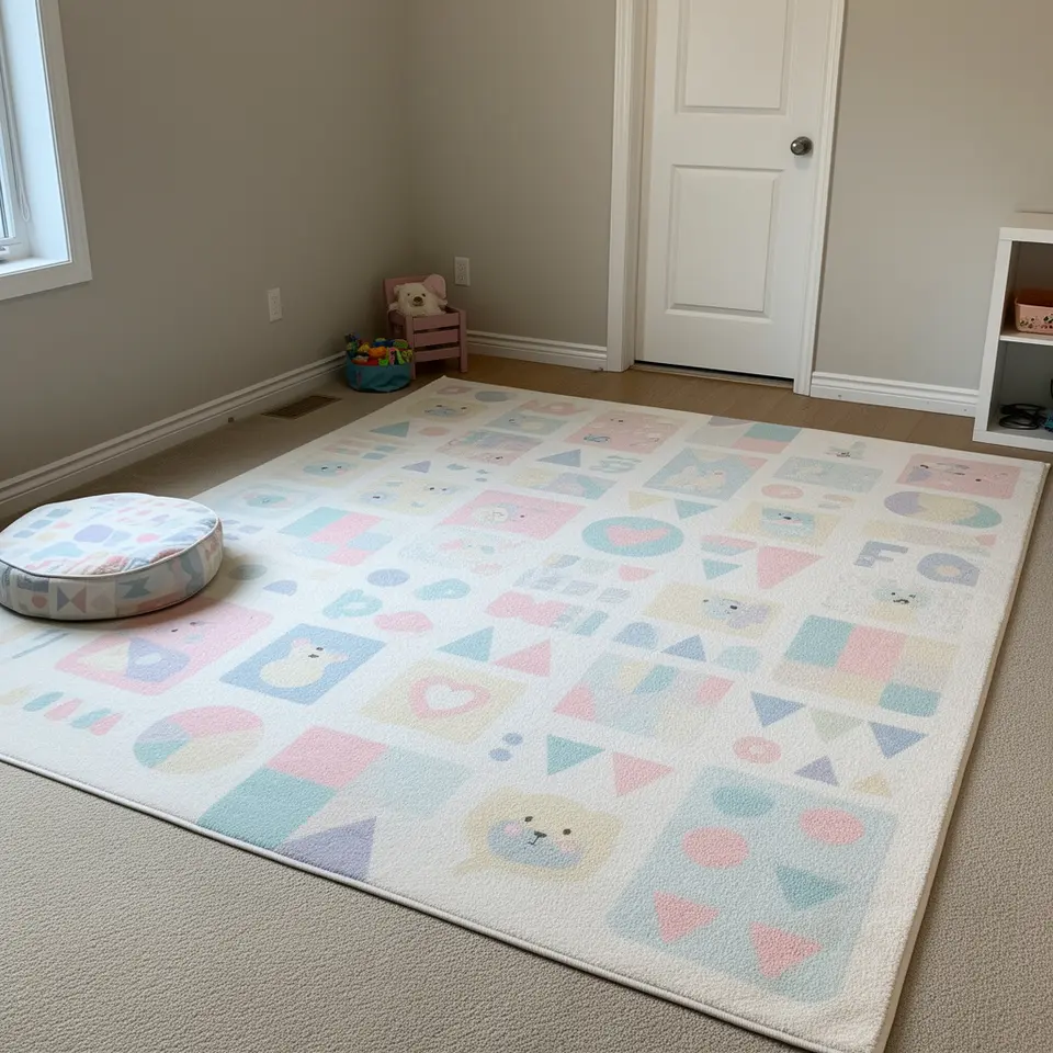 Kids playroom rug, good condition for home use in St. John's - фото 1