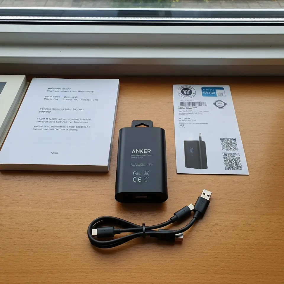 Anker 20W USB-C Fast Charger with 6 ft Cable - фото 1