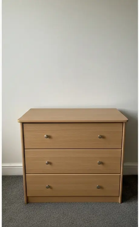 Oak effect chest of drawers, tidy condition - Portsmouth ready to collect - фото 1