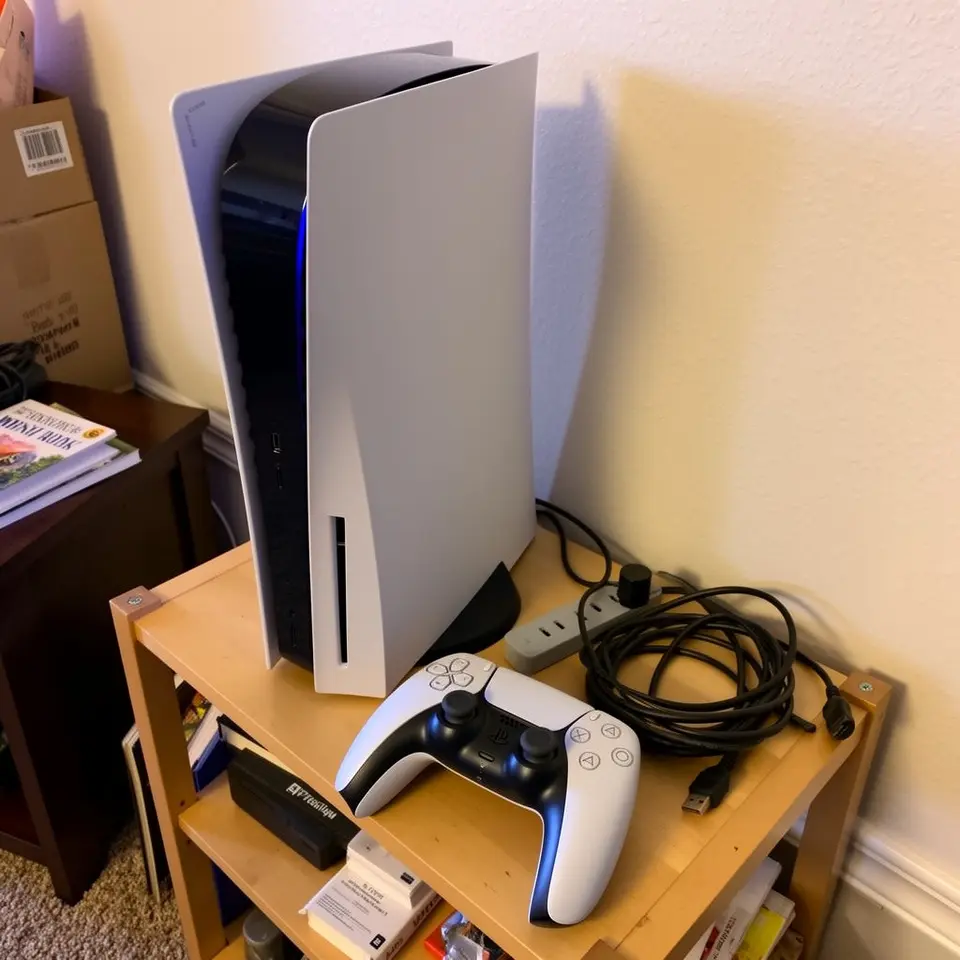 Used PS5 Console with Controller, Minor Wear - фото 1
