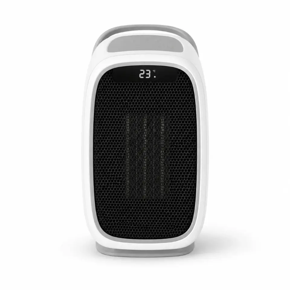 Portable Ceramic Space Heater with Digital Thermostat, 1500W - фото 1
