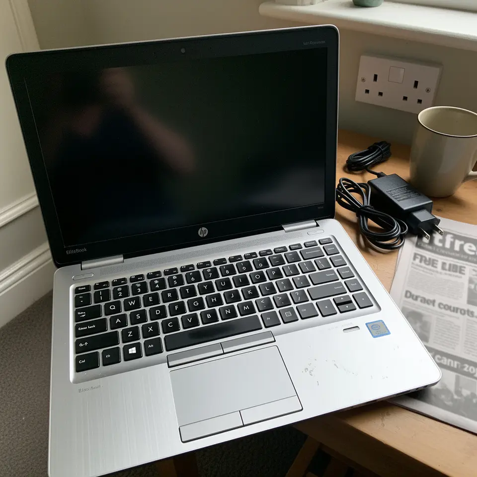 Refurbished HP EliteBook with fresh install - Edinburgh local collection - фото 1