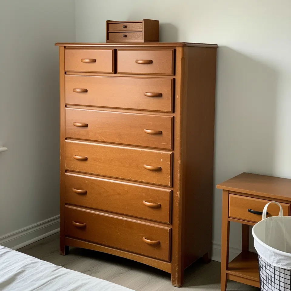 Tall chest of drawers, good condition for home use in Quebec City - фото 1