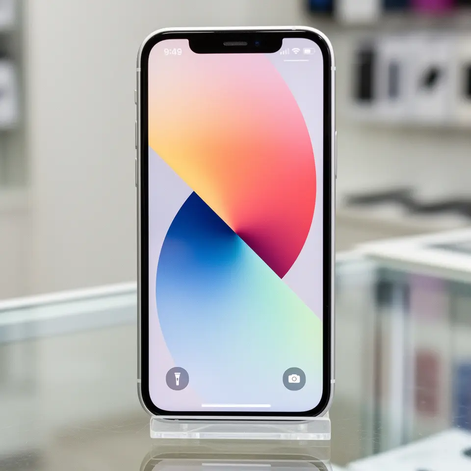 iPhone 13 128GB Silver, б/у - фото 1