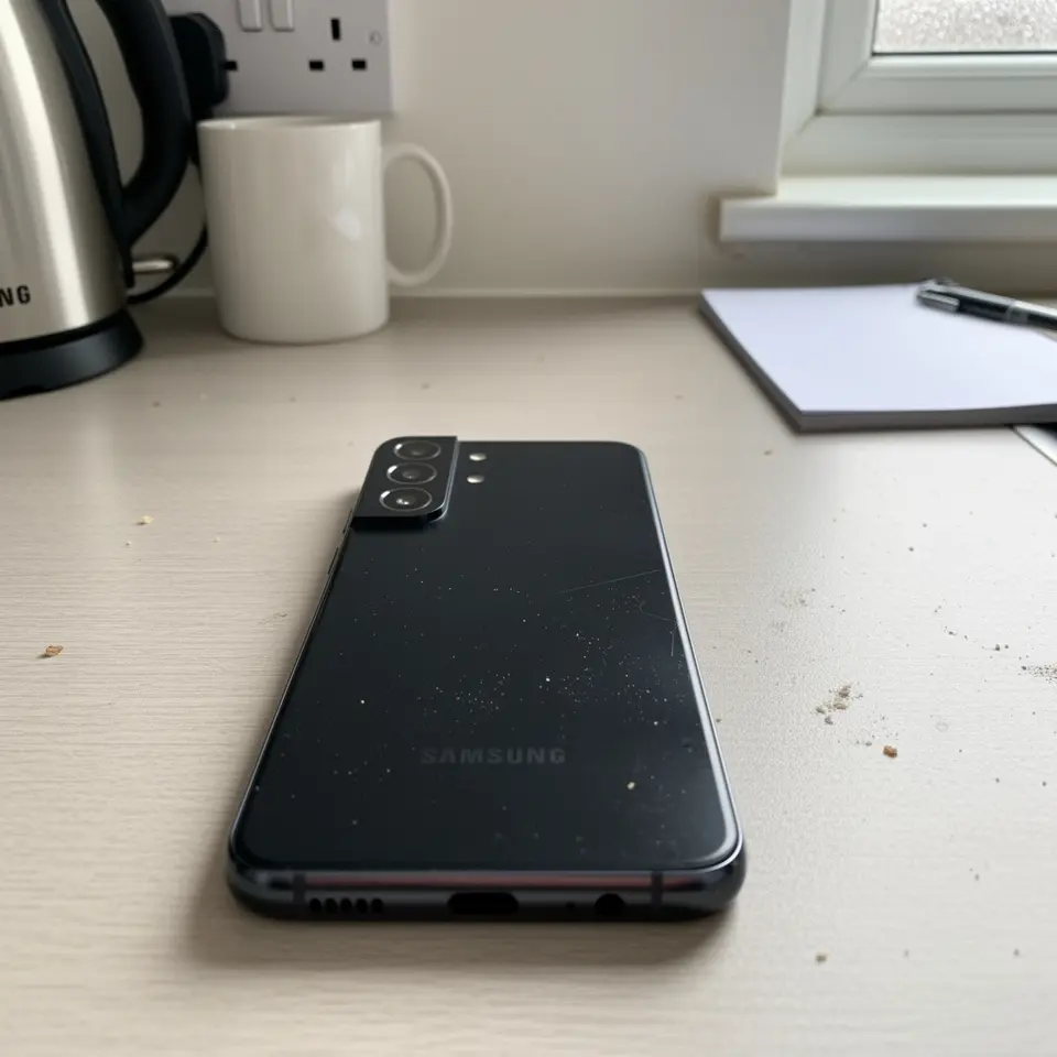 Samsung Galaxy S22 128GB unlocked in black - Manchester for collection - фото 1