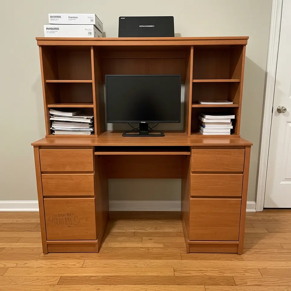 Standing desk 48 inch, good everyday condition - фото 1