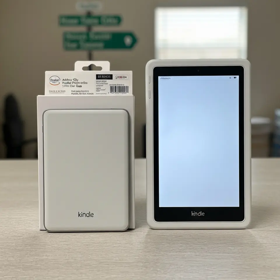 Kindle Paperwhite 11th Gen with Case, Clean and Ready - фото 1