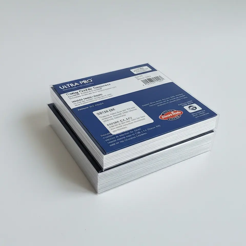 Very Clean Ultra Pro Trading Card Storage and Sleeves Lot - фото 1