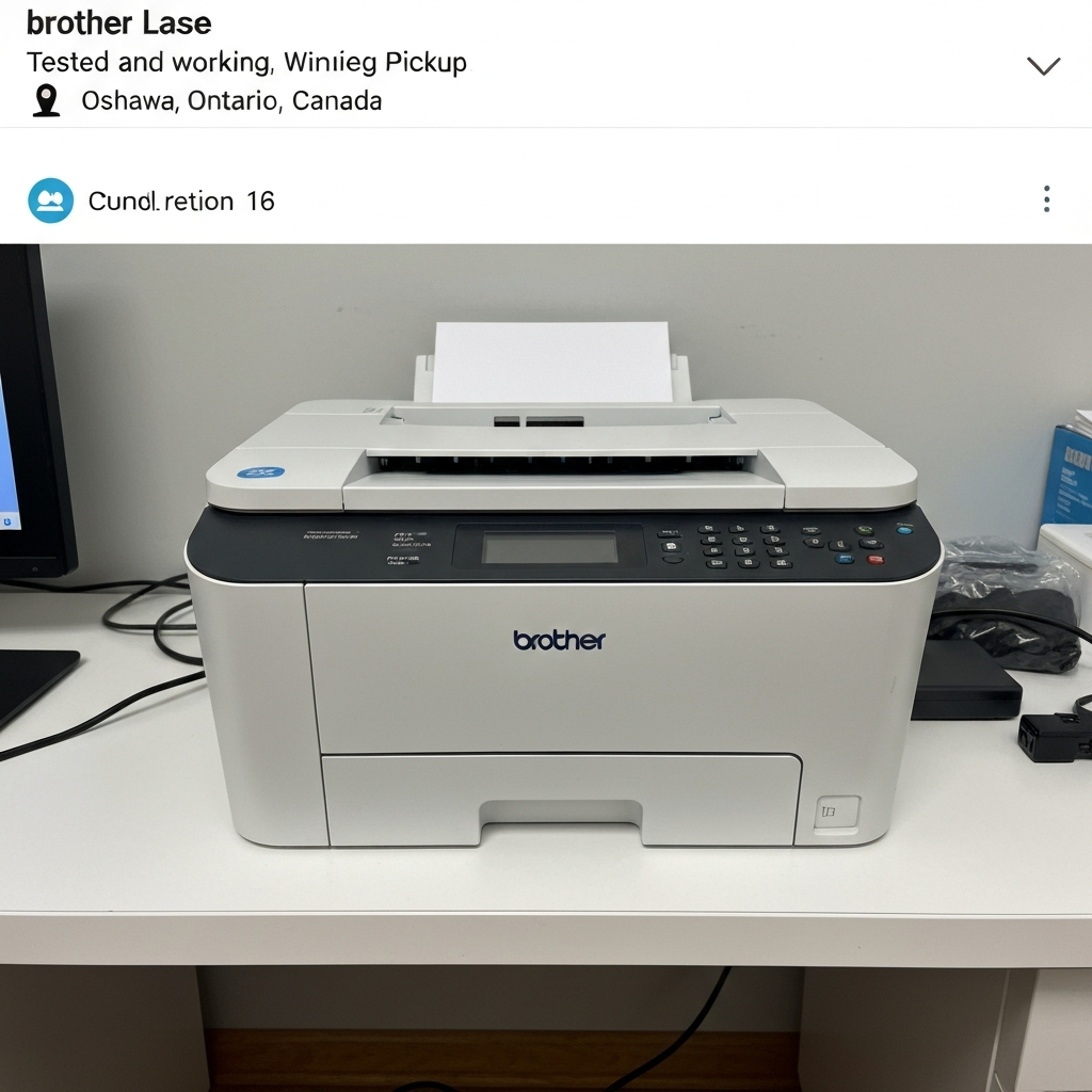 Brother laser printer - tested and working, Winnipeg pickup - фото 1