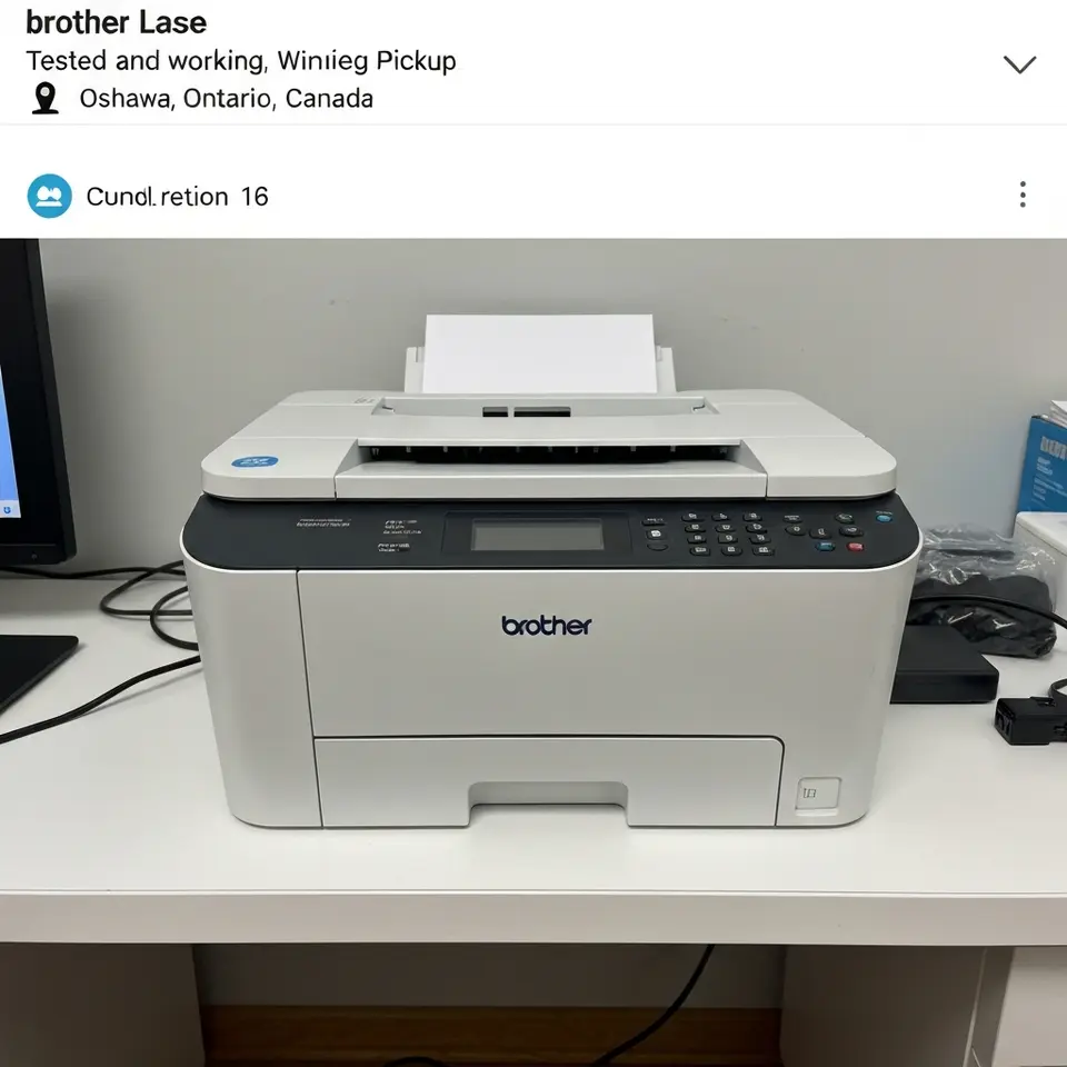 Brother laser printer - tested and working, Winnipeg pickup - фото 1