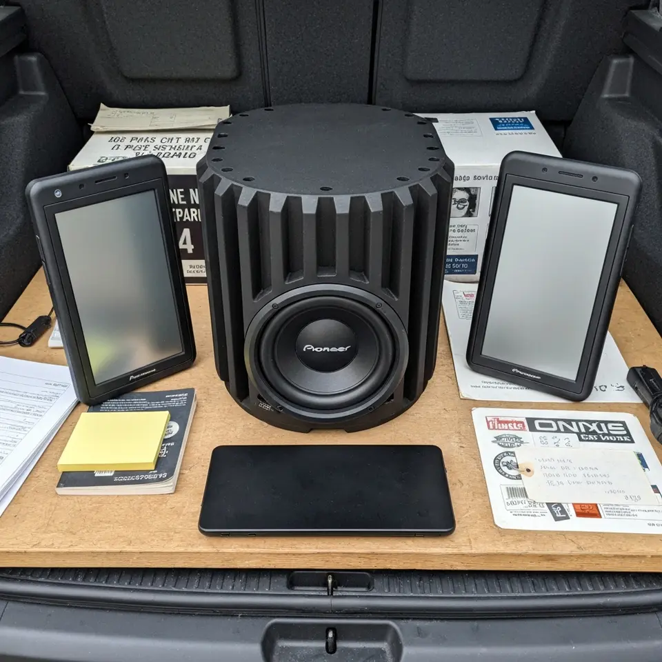 Pioneer 10 Inch Powered Subwoofer for Car Audio - фото 1