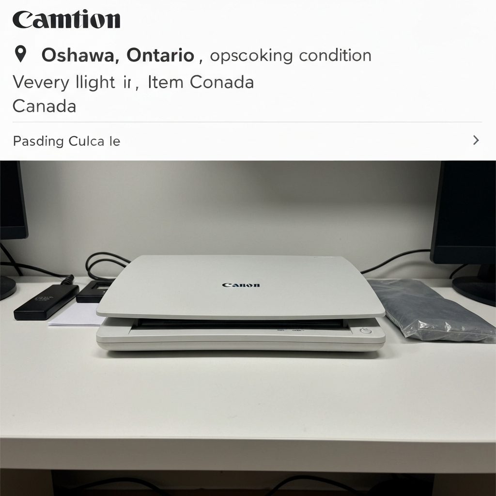 Canon photo scanner for sale in Laval - clean working condition - фото 1