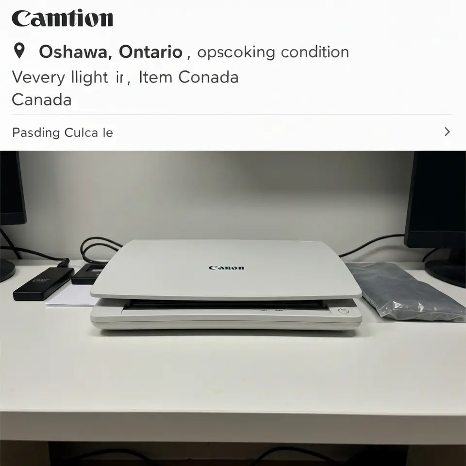 Canon photo scanner for sale in Laval - clean working condition - фото 1