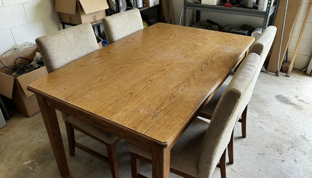 Dining Table Set with 4 Chairs - фото 1