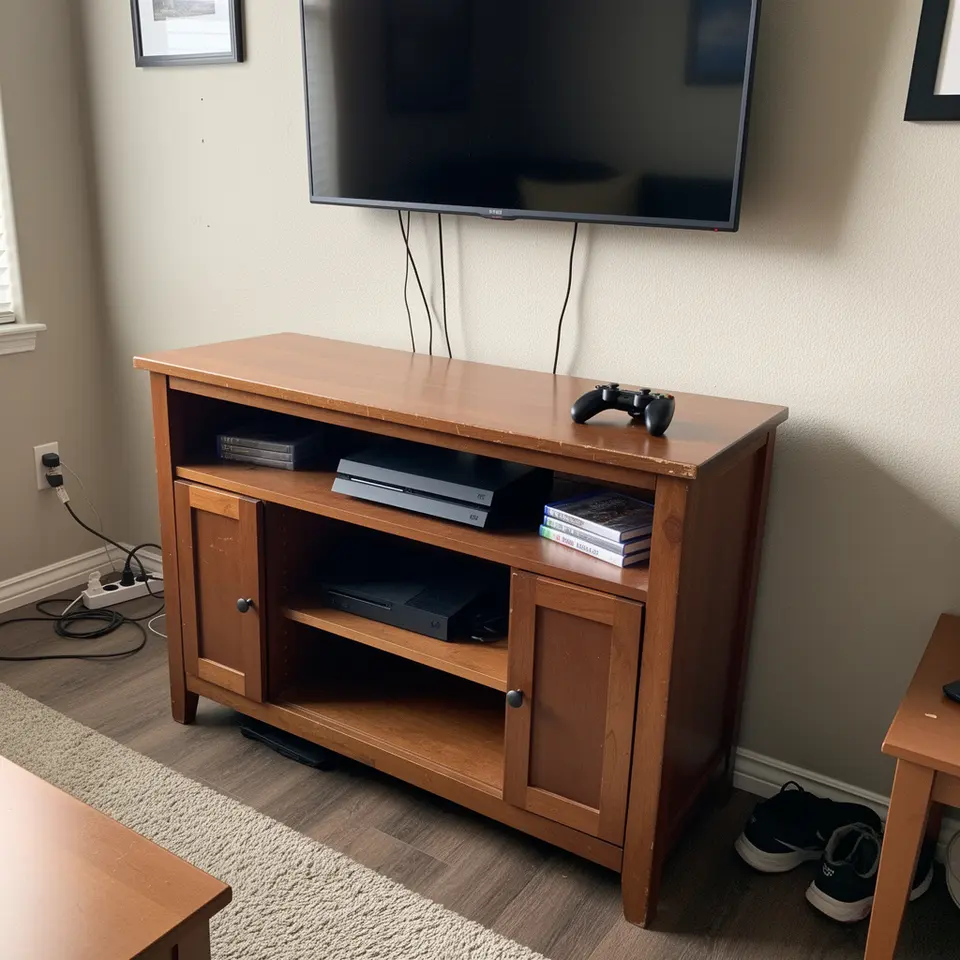 Entertainment Center, Used but Solid, Light Use - фото 1
