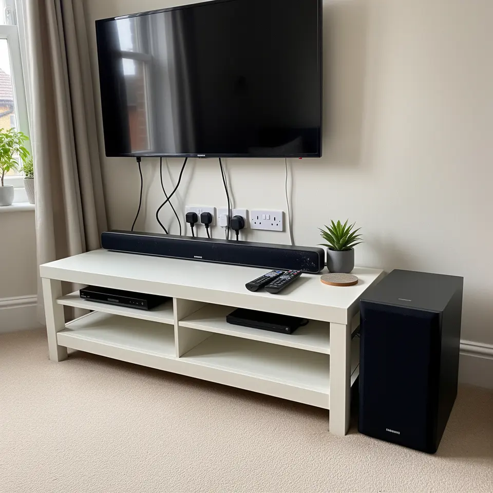 Samsung soundbar with wireless subwoofer - Cambridge for collection - фото 1