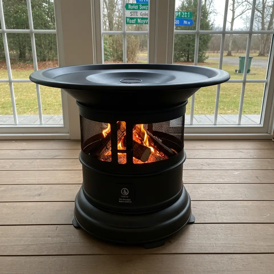 Solo Stove Bonfire Fire Pit with Stand, Clean and Ready - фото 1