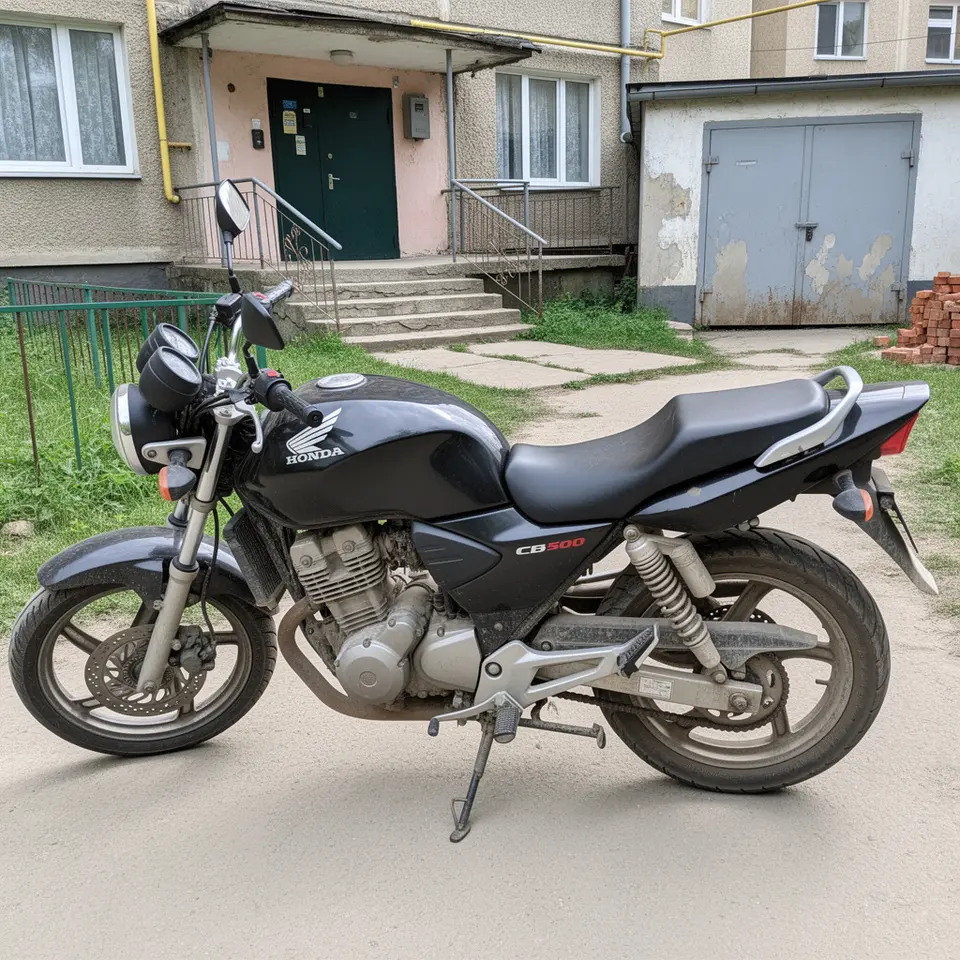 Мотоцикл Honda CB 500 після обслуговування - фото 1