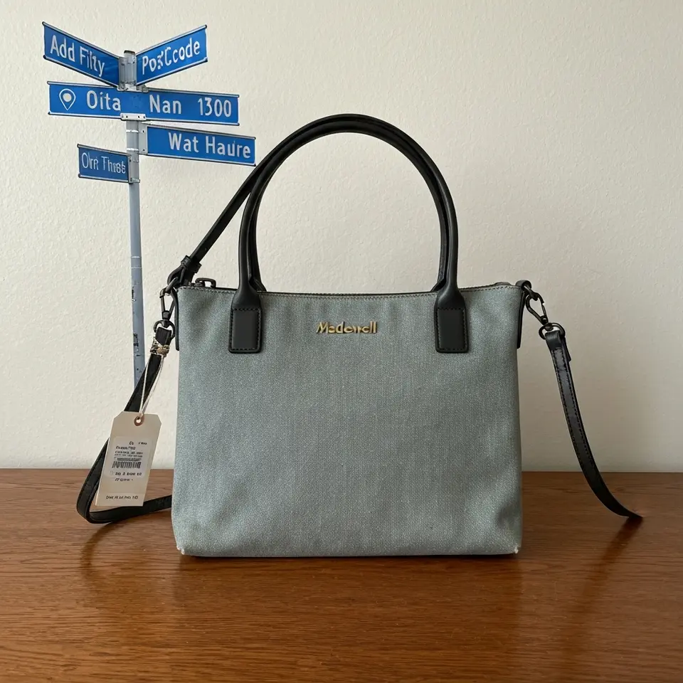Very Clean Madewell Transport Crossbody Bag - фото 1