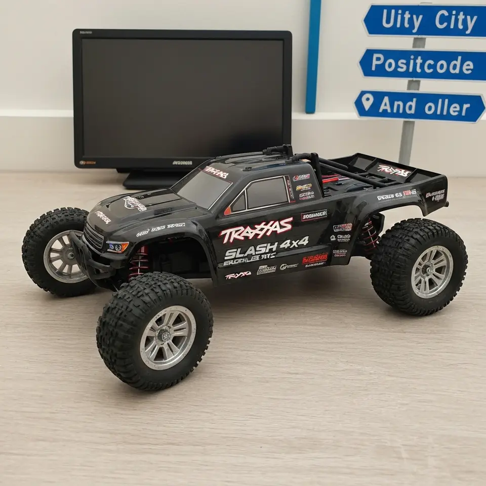 Available: Traxxas Slash 4x4 Brushless RC Truck - фото 1