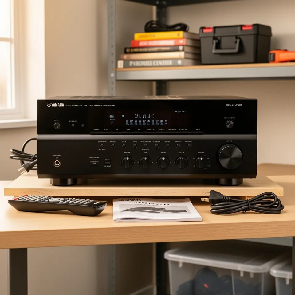 Yamaha home theatre receiver for sale in Ottawa - clean working condition - фото 1