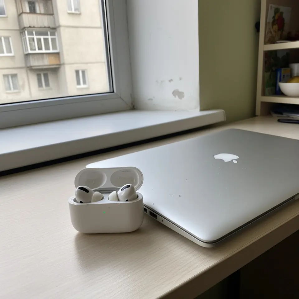 Навушники AirPods Pro з кейсом - фото 1