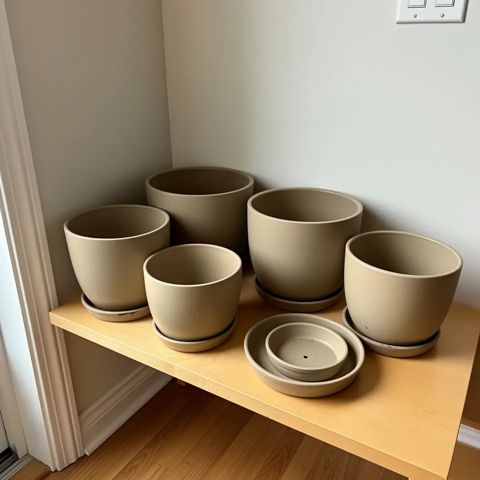 Set of ceramic planters for sale in Ottawa - ready for local pickup - фото 1