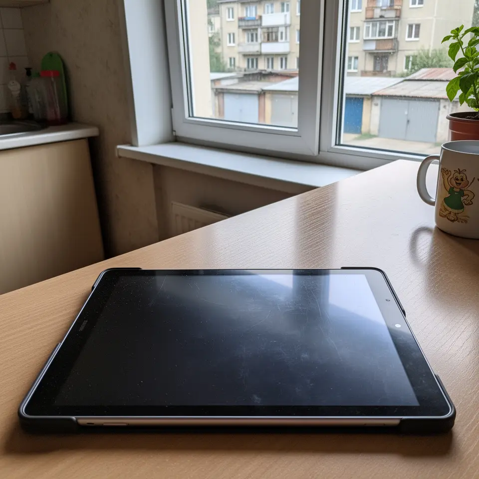 Samsung Galaxy Tab A8 з чохлом - фото 1