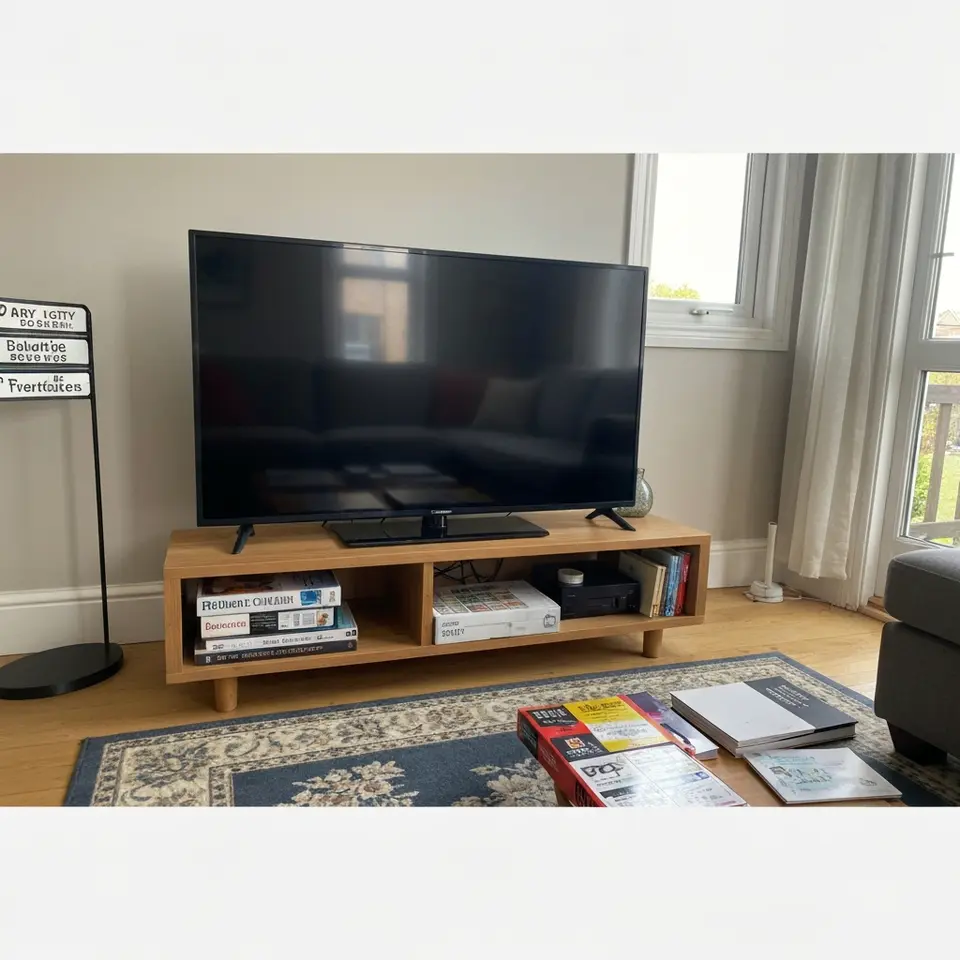 32 inch TV with Freeview and remote, sensible price - фото 1
