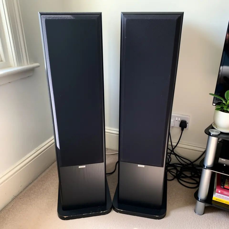Floor standing hi-fi speakers, great sound - Brighton local collection - фото 1