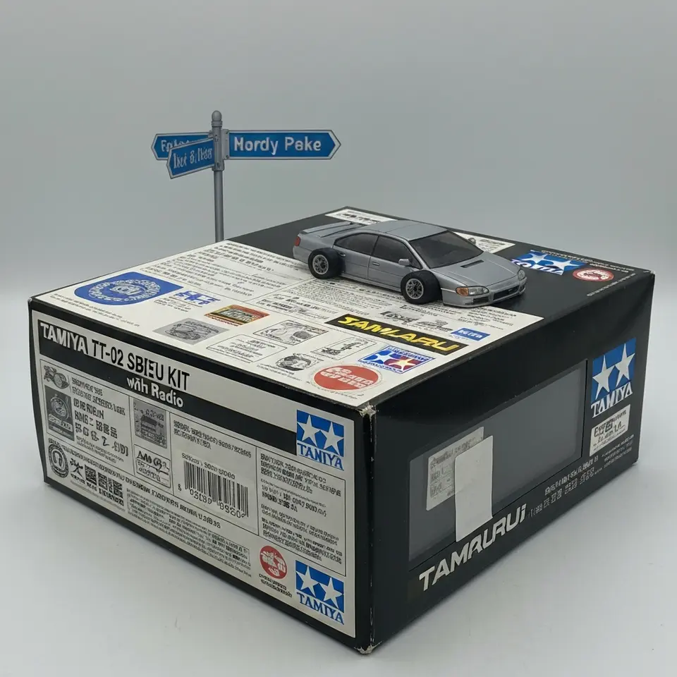 Tamiya TT-02 Subaru Model Kit with Radio, Complete Lot - фото 1