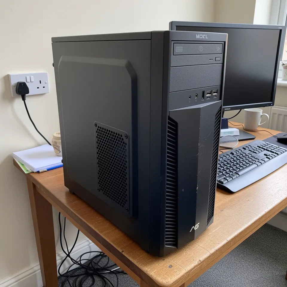 Gaming desktop tower with Ryzen processor - Cardiff ready to collect - фото 1