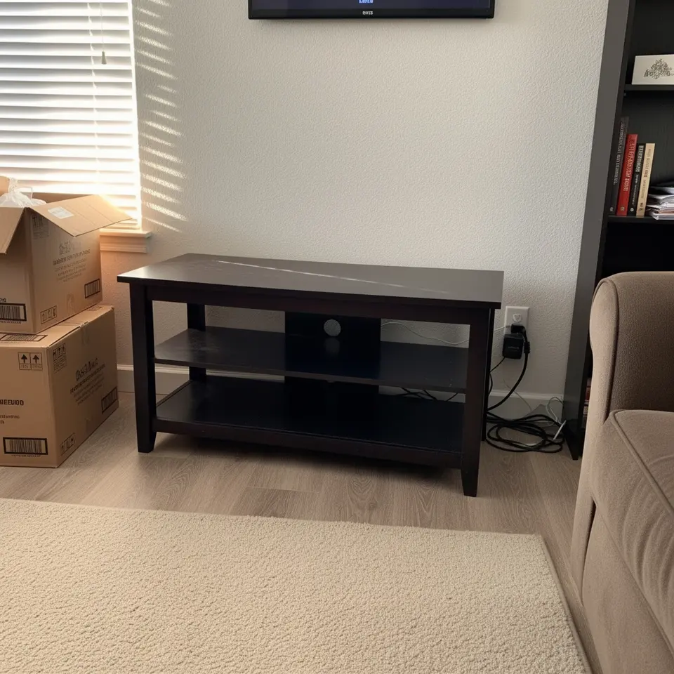 Small TV Stand, Pickup Only, Moving Sale - фото 1