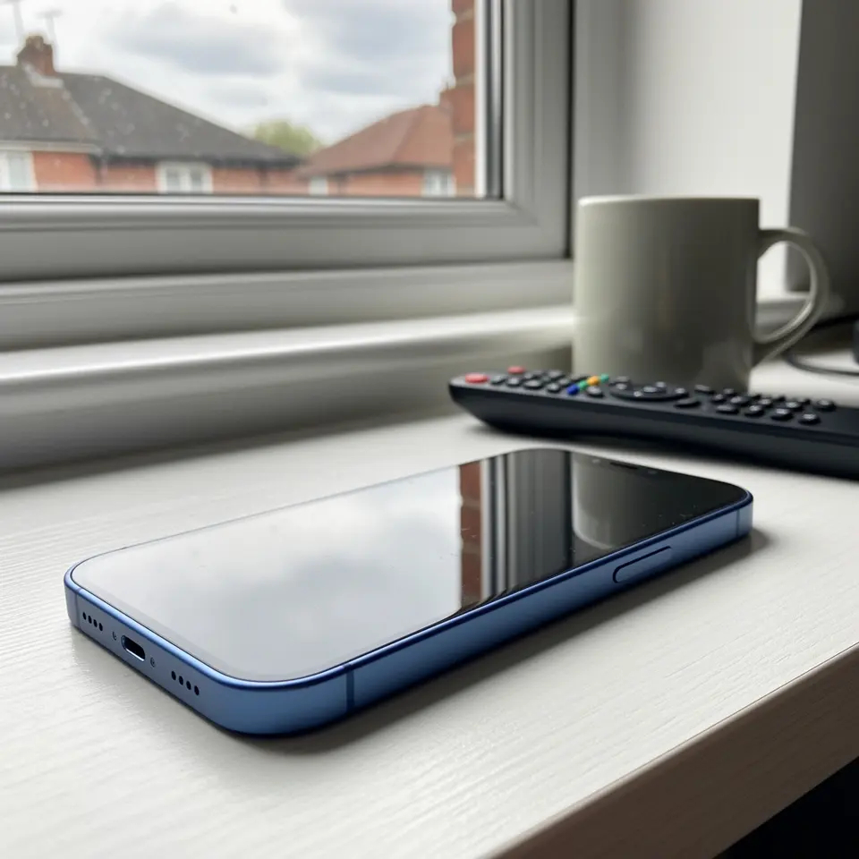 iPhone 14 256GB unlocked in blue, very clean - London ready to collect - фото 1