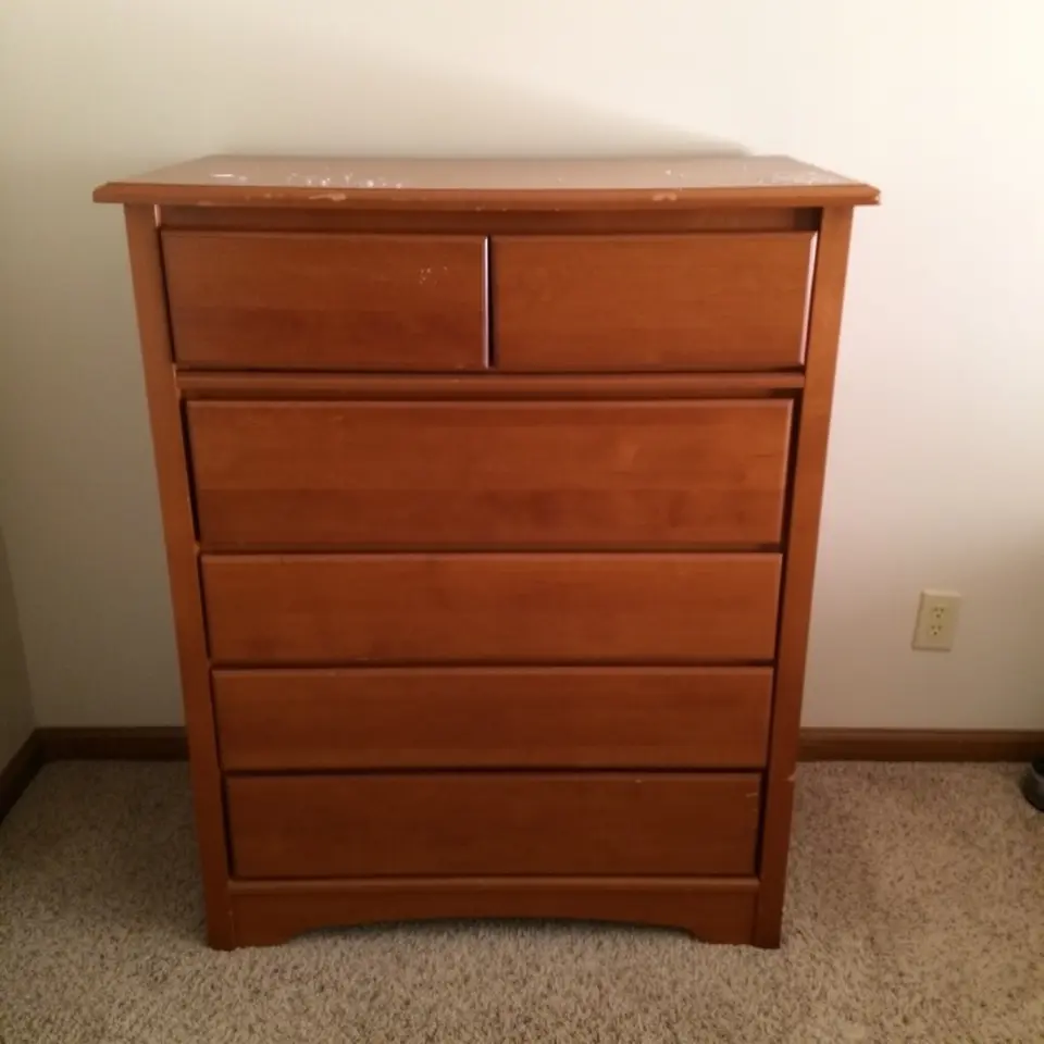 Wood Dresser, Minor Scratches - фото 1