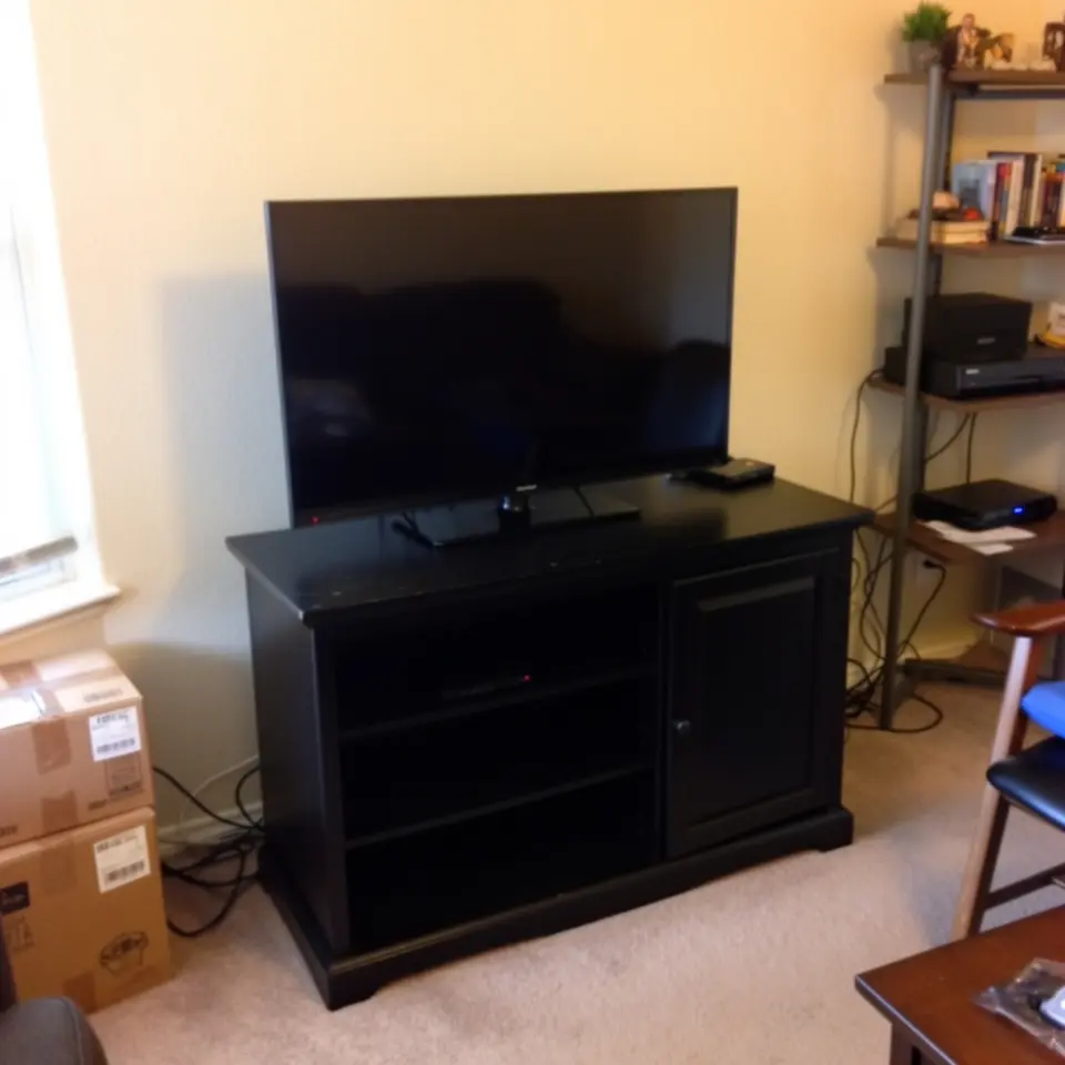 TV Stand, Good Used Condition - фото 1