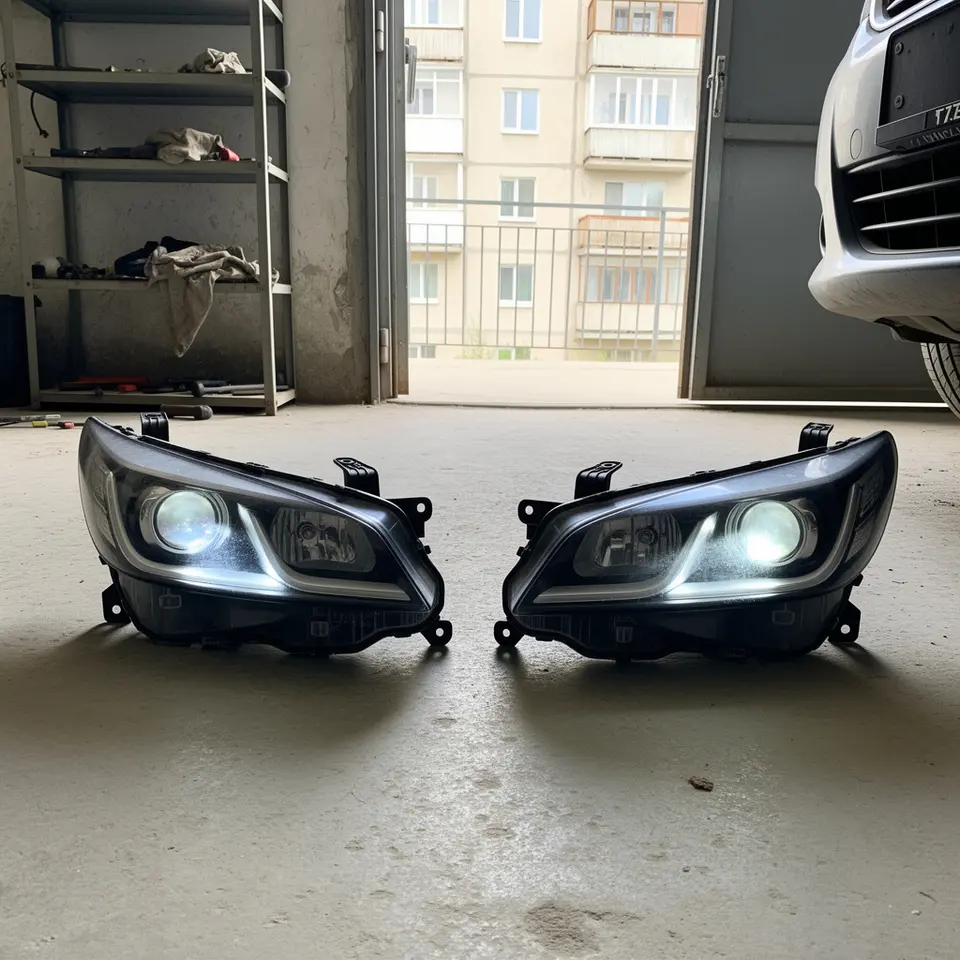Комплект LED фар для Toyota - фото 1